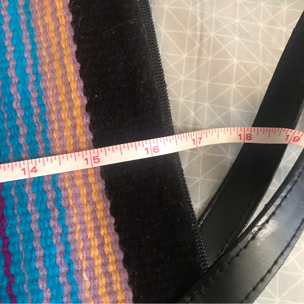 NWT Hoof & The Horn Maya Saddle Blanket Tote - Picture 7 of 9
